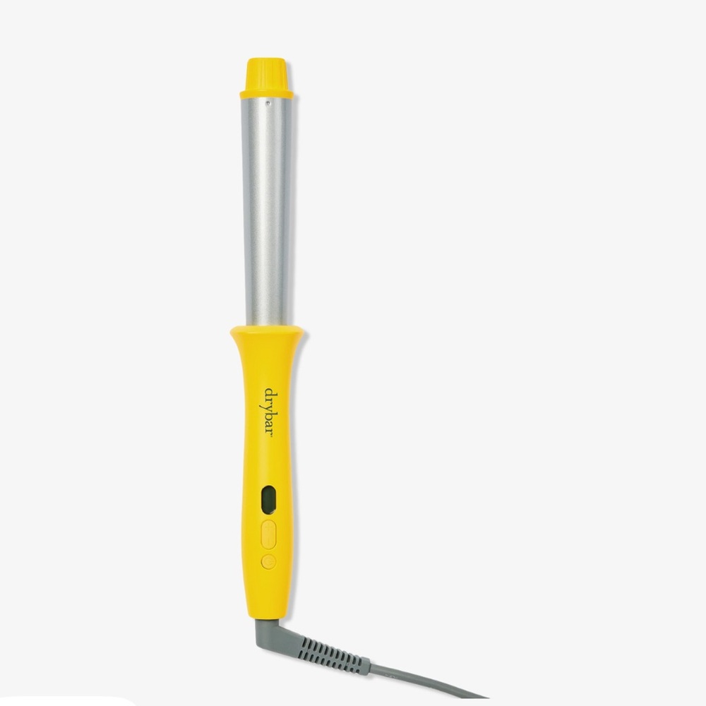 Drybar Yellow and Silver Styling Wand
